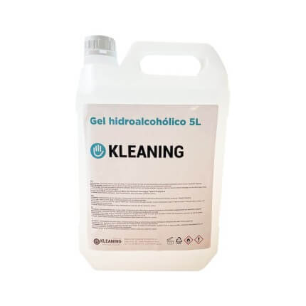 5L x 4 pcs. gel hydroalcoolique liquide