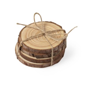 Lot de 25 socles de présentation en bois pour les commodités